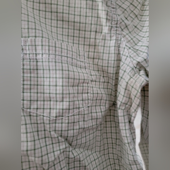 Mossimo Supply Co. Plaid Button Down Shirt - Light Green Size Medium - Picture 3 of 6